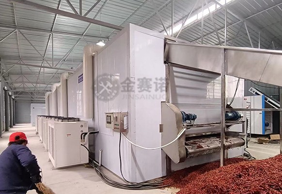 多層網帶連續式空氣能熱泵烘干機